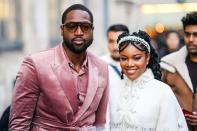 Dwyane Wade and Gabrielle Union are the definition of a power couple at Paris Haute Couture Fashion Week on Monday. 