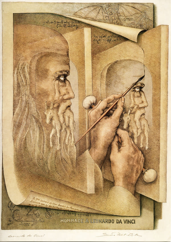 'Leonardo da Vinci' by Sandro Del-Prete