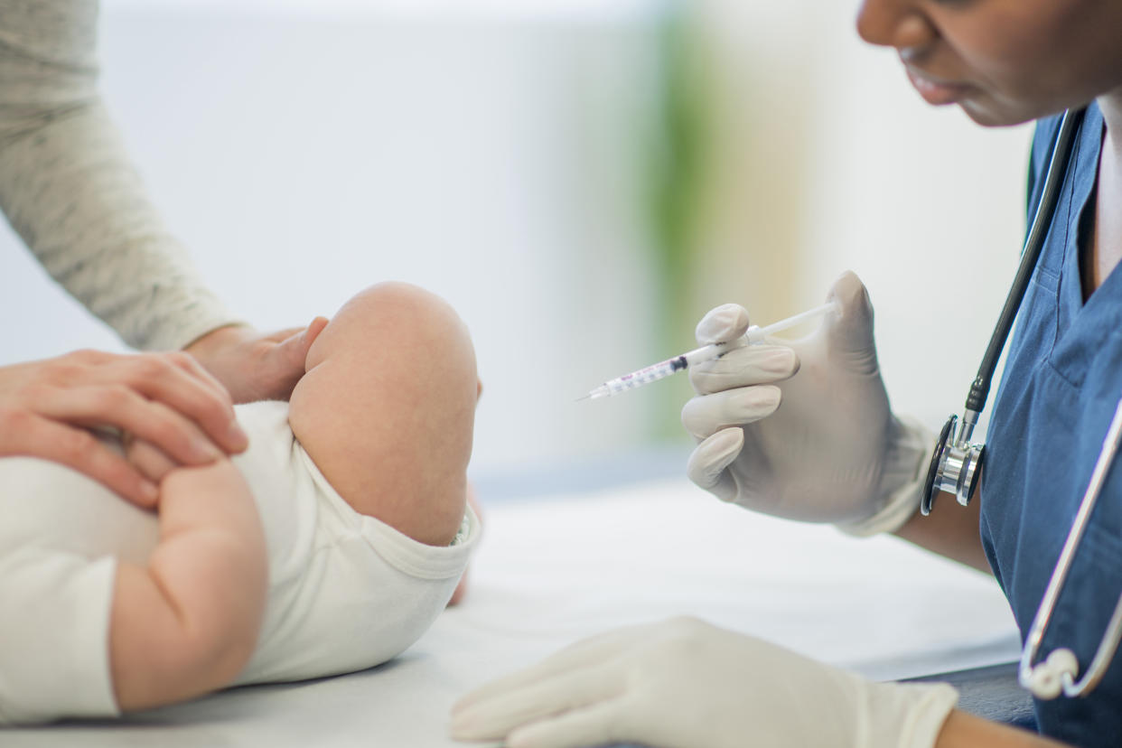 A Facebook ad from an anti-vaccination campaign group has been banned [Photo: Getty]