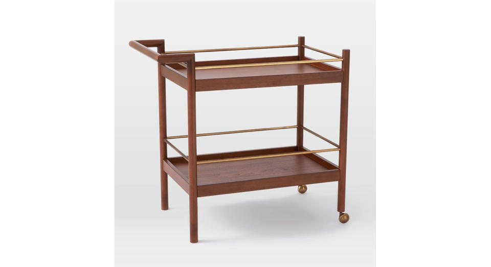 Mid-Century Bar Cart 