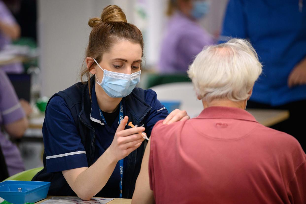 <p>London’s hospitals will trial the programme</p> (POOL/AFP via Getty Images)