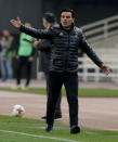 Soccer Football - Europa League - AEK Athens vs AC Milan - OAKA Spiros Louis, Athens, Greece - November 2, 2017 AC Milan coach Vincenzo Montella REUTERS/Alkis Konstantinidis