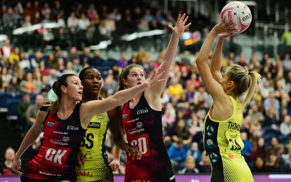 Manchester Thunder sit top of the table going into the double game weekend - Getty Images Europe