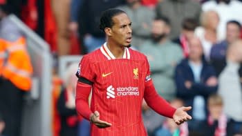 Virgil van Dijk Liverpool 2024-25