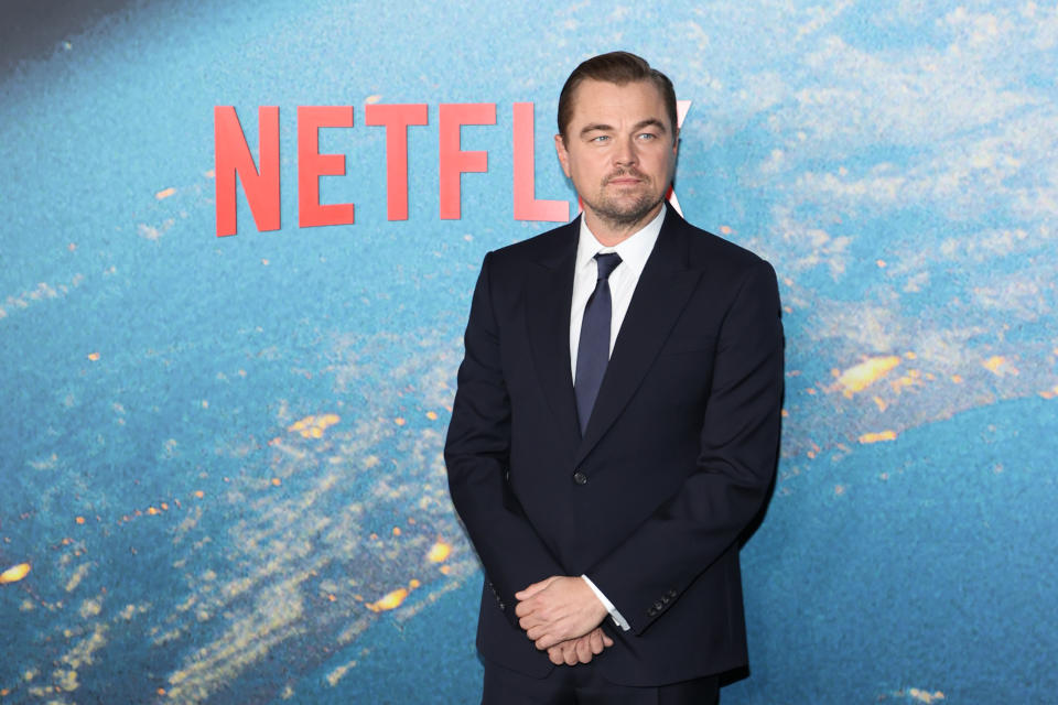 NEW YORK, NEW YORK - DECEMBER 05: Actor Leonardo DiCaprio attends Netflix's 