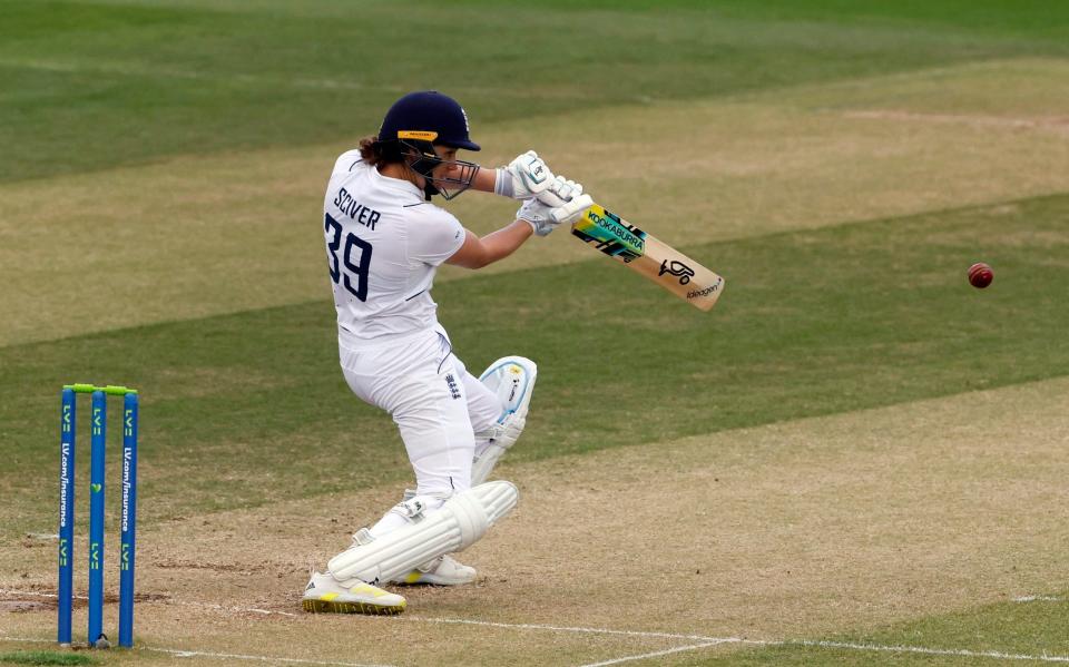 England's Nat Sciver in action - Action Images via Reuters/Andrew Couldridge