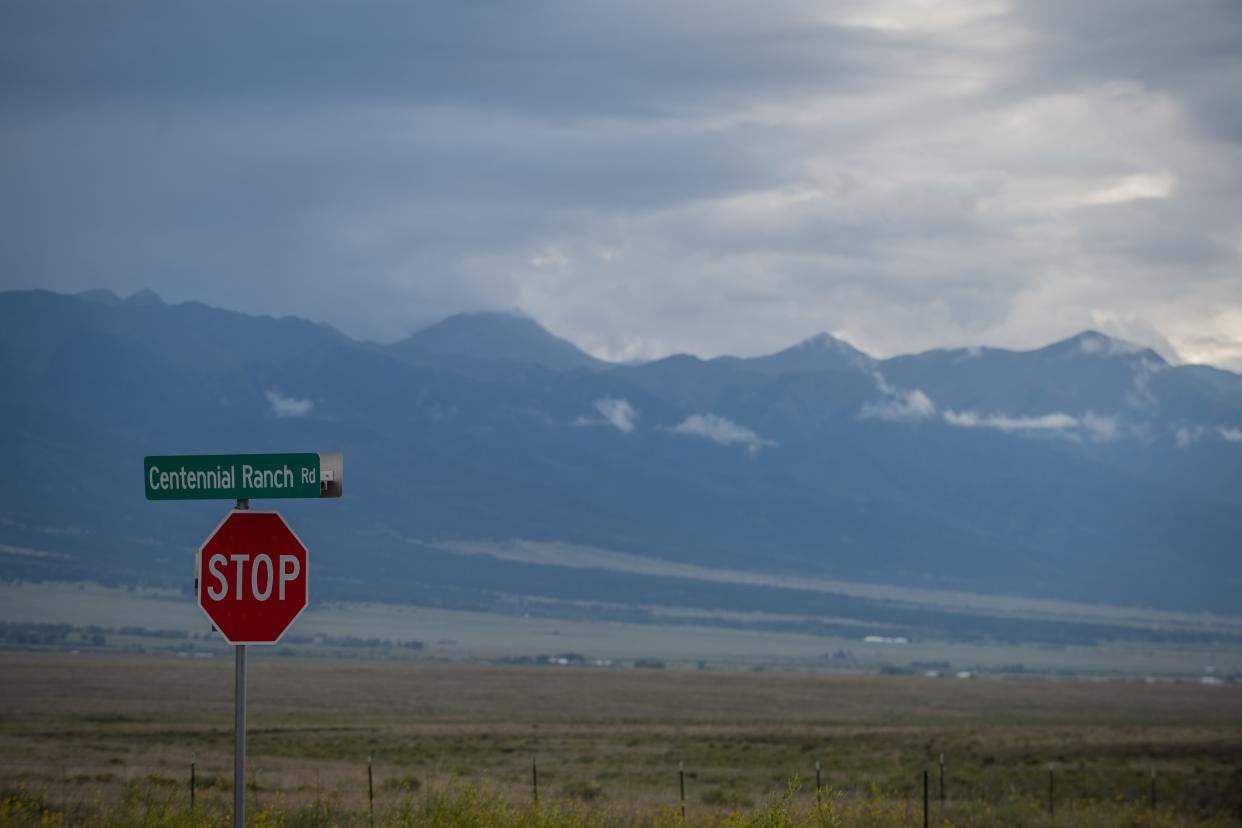 Street signs outside the Tenacious Unicorn Ranch