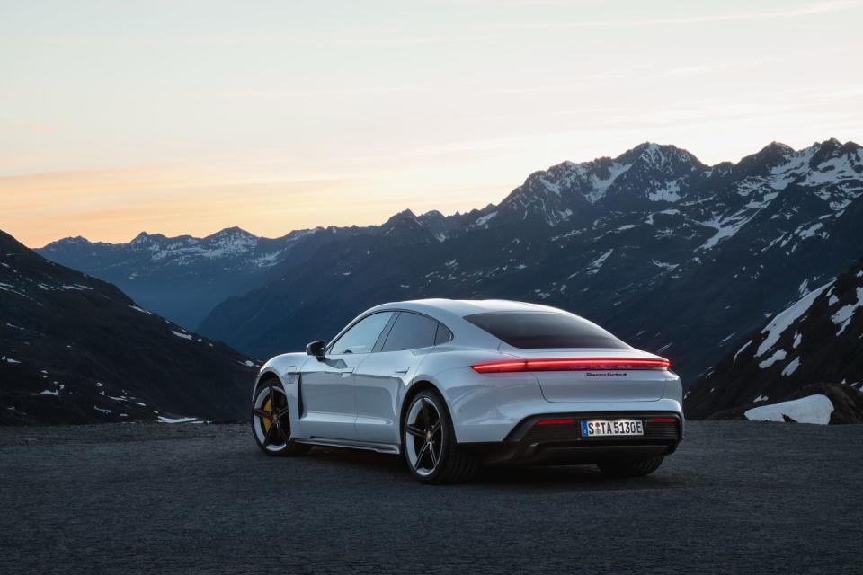 View Photos of the New 2020 Porsche Taycan