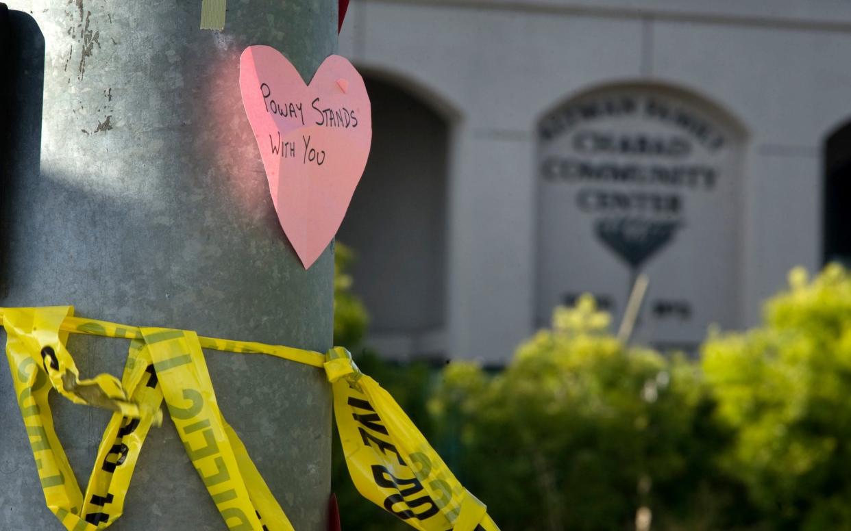 The gun attack killed Lori Kaye, a 60-year-old mother of one who reportedly threw herself in front of the synagogue's rabbi - REX