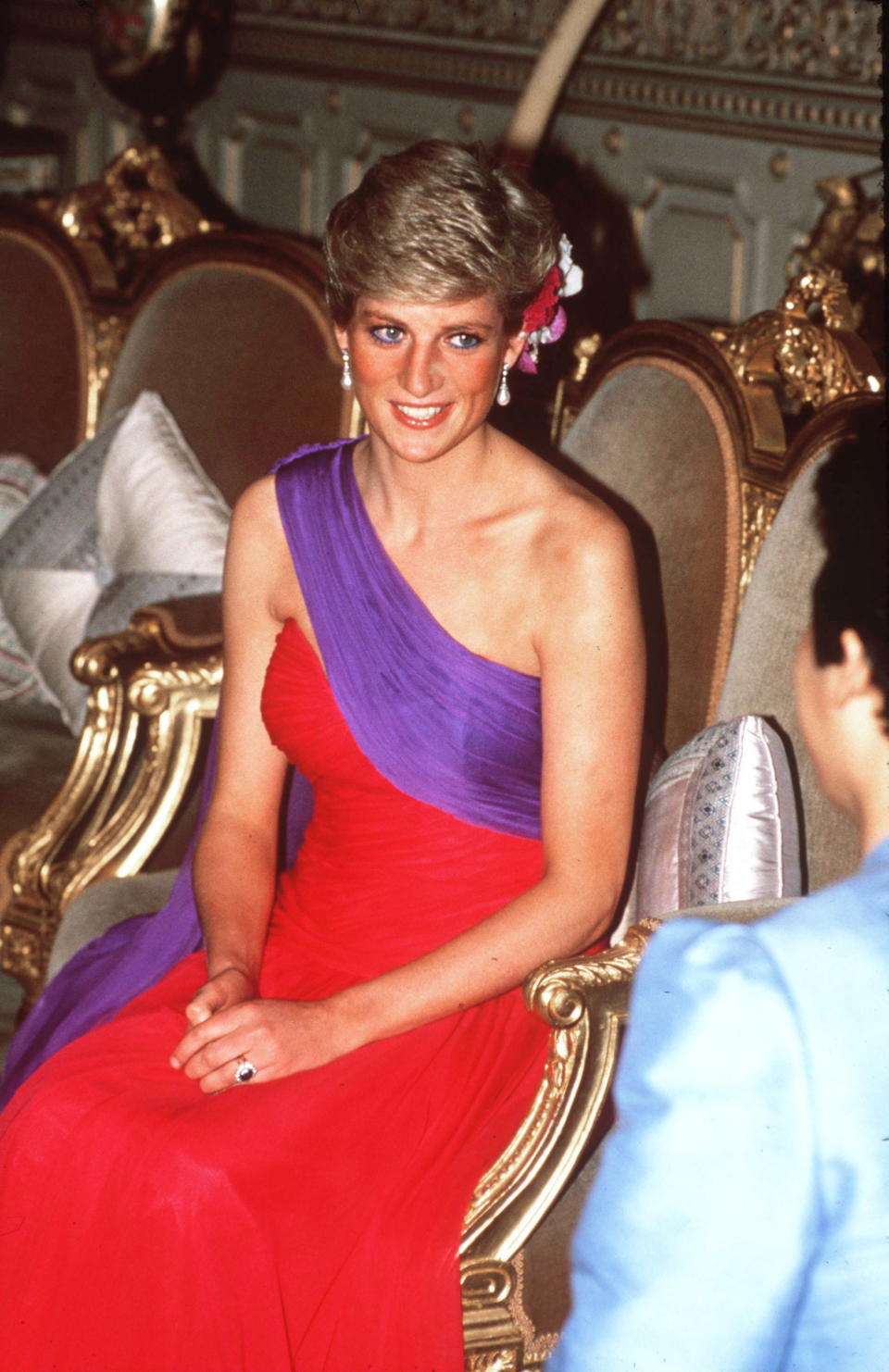 Princess Diana in Thailand in 1988. Source: Getty