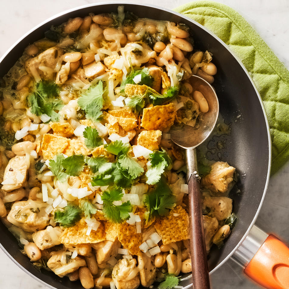 White Chicken Chili Casserole