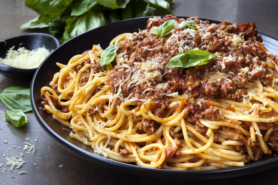 Spaghetti bolognese