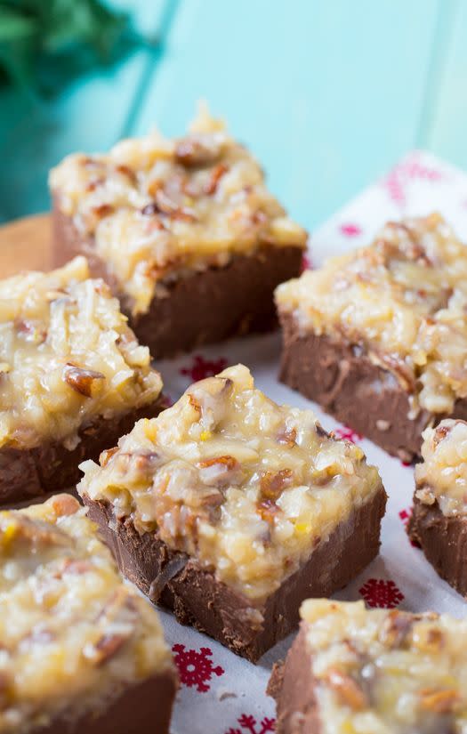 German Chocolate Fudge