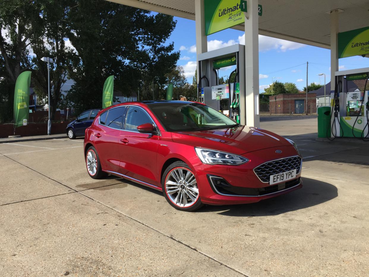 Thanks to good economy, trips to the pumps in the Focus haven't been too frequent