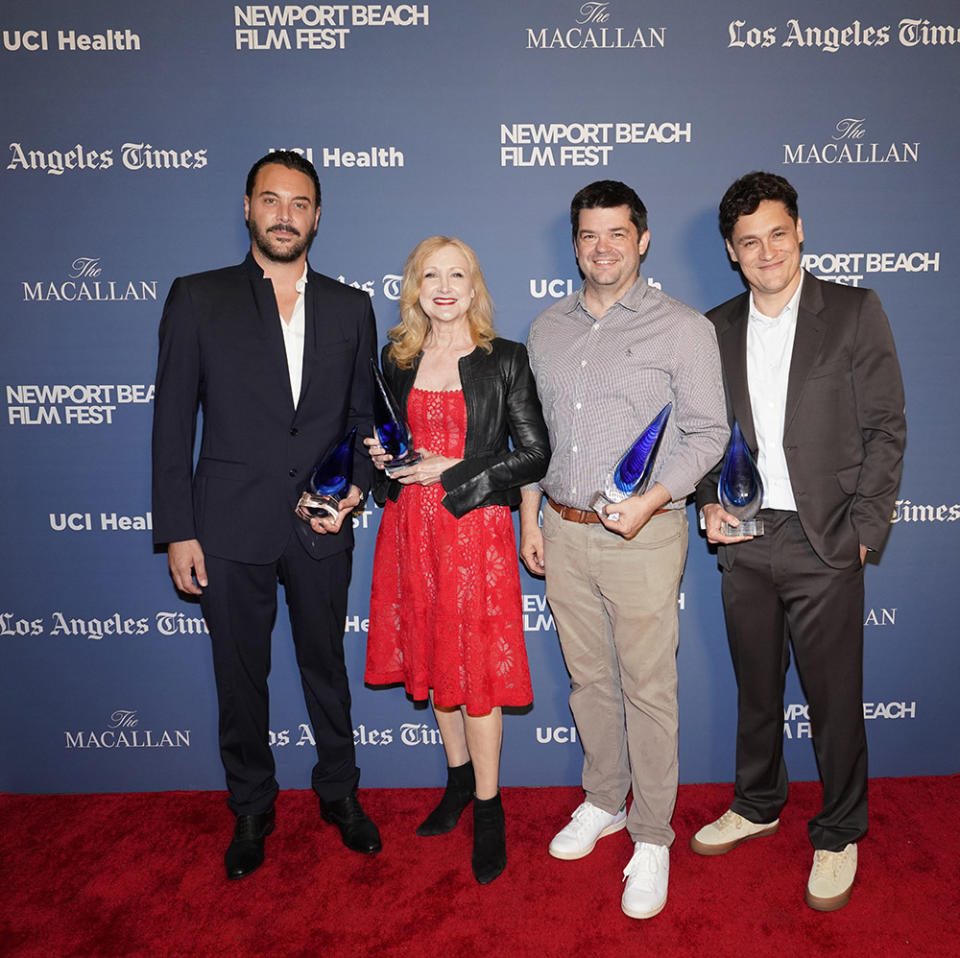 Newport Beach Film Festival Day 2 with honorees Patricia Clarkson, Jack Huston, Phil Lord, Chris Miller and more