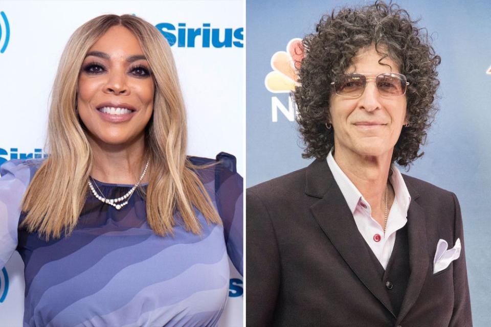 Wendy Williams and Howard Stern