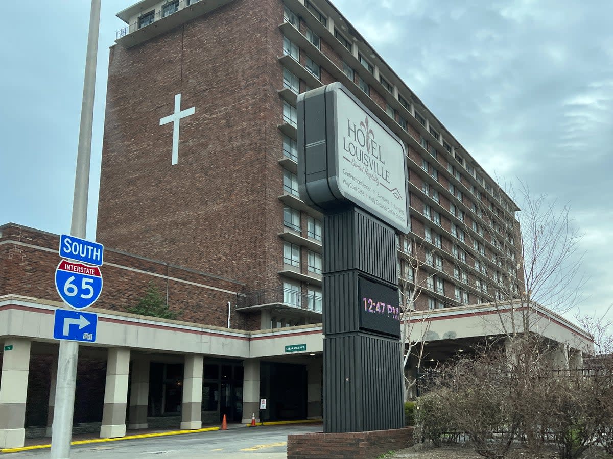 Spiritual stay: Hotel Louisville, where guests and local people mingle (Charlotte Hindle)