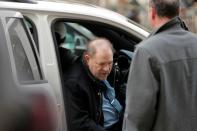 Film producer Harvey Weinstein arrives at New York Criminal Court for his sexual assault trial in the Manhattan borough of New York City, New York