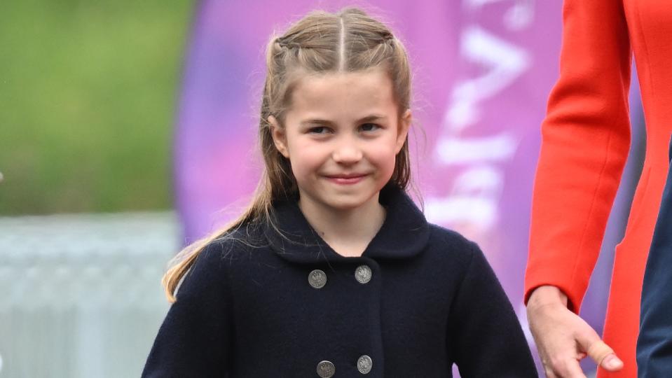  Princess Charlotte was dubbed a ‘little madam’ by photographer. Seen here visiting Cardiff Castle 