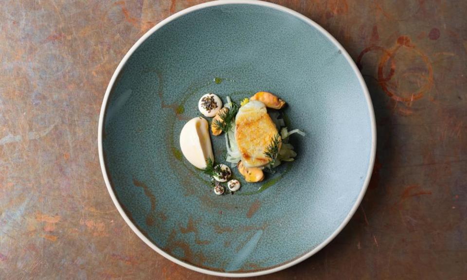 ‘The cooking is rich and layered’: coley with fennel.