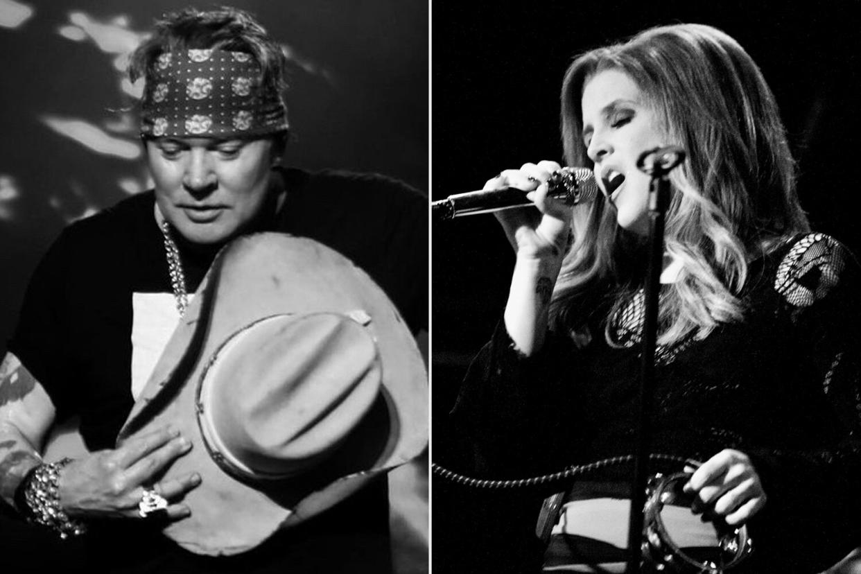 Axl Rose Remembers Friend Lisa Marie Presley