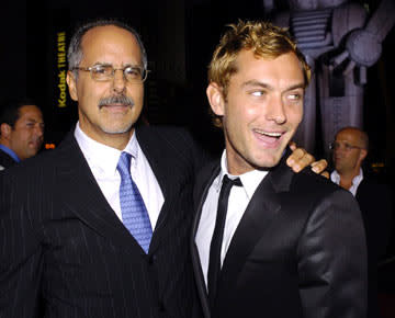 Producer Jon Avnet and Jude Law at the Hollywood premiere of Paramount Pictures' Sky Captain and the World of Tomorrow