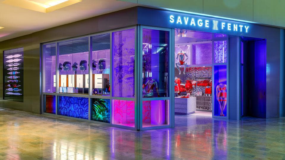 Lingerie brand Savage x Fenty has plans to open five brick-and-mortar stores this year. - Credit: Courtesy Photo