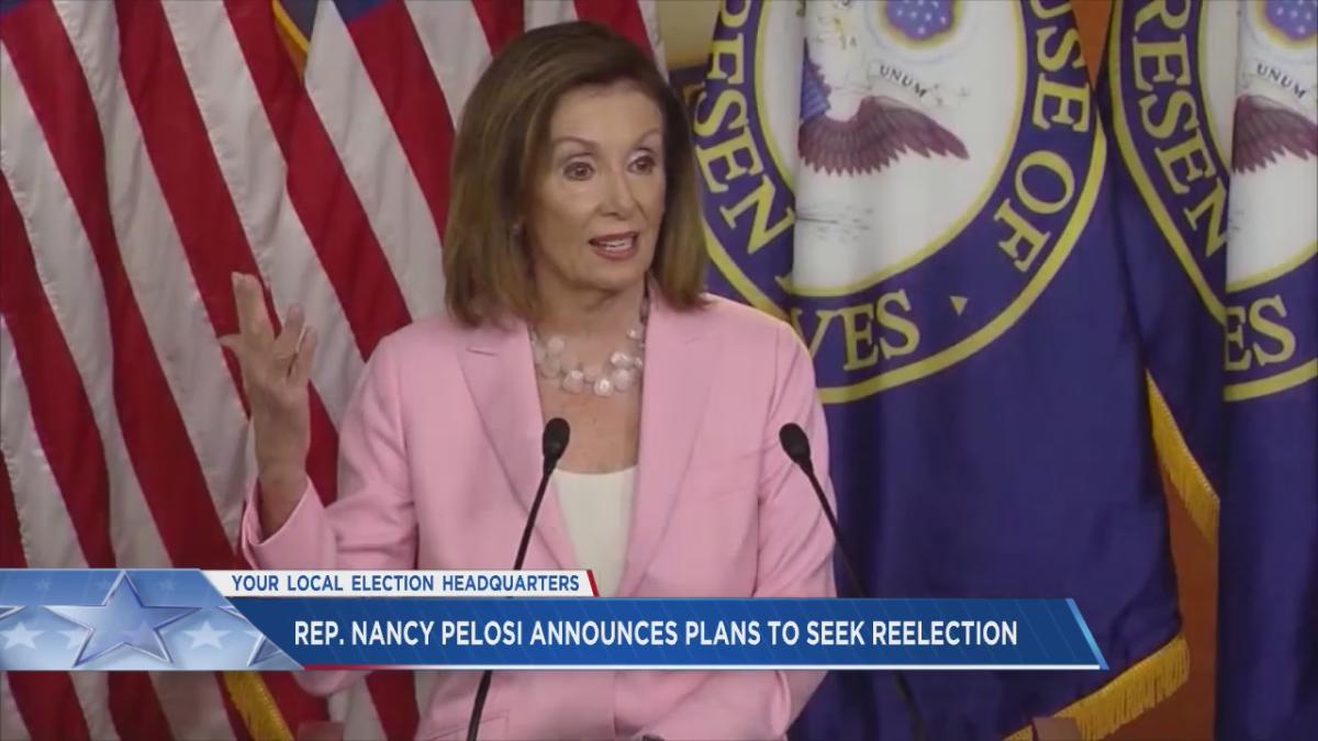 Nancy Pelosi Says Shell Seek House Reelection In 2024 