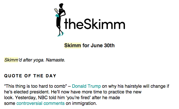 The Skimm