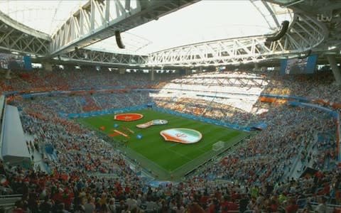 Saint Petersburg Stadium - Credit: ITV