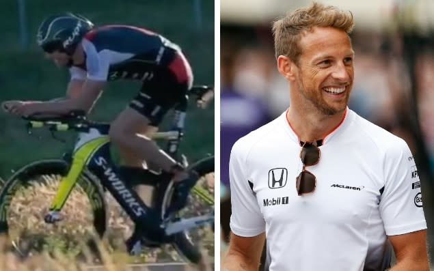 Jenson Button disqualified from Ironman Triathlon championships for speeding on bike