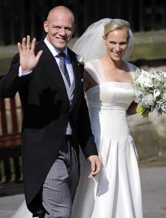 Zara y Mike Tindall