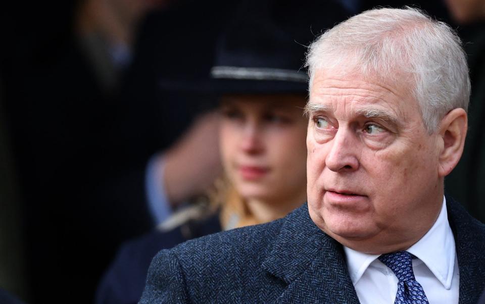 Ms Sjoberg also claims she was groped by Prince Andrew in 2015, a claim that Buckingham Palace has denied