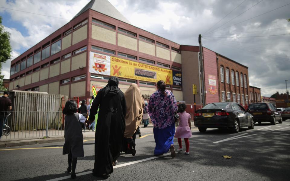 Birmingham schools reassured of right to ban hijab after row over four-year-old