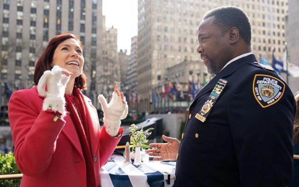 Carrie Preston, Wendell Pierce<p>Photo: Elizabeth Fisher/CBS</p>