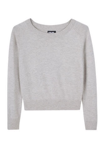 Chloe Sevigny for Opening Ceremony crop sweater, $123, at La Garconne