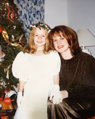 <p>Brie Larson Instagram</p> Brie Larson and her mom Heather Desaulniers