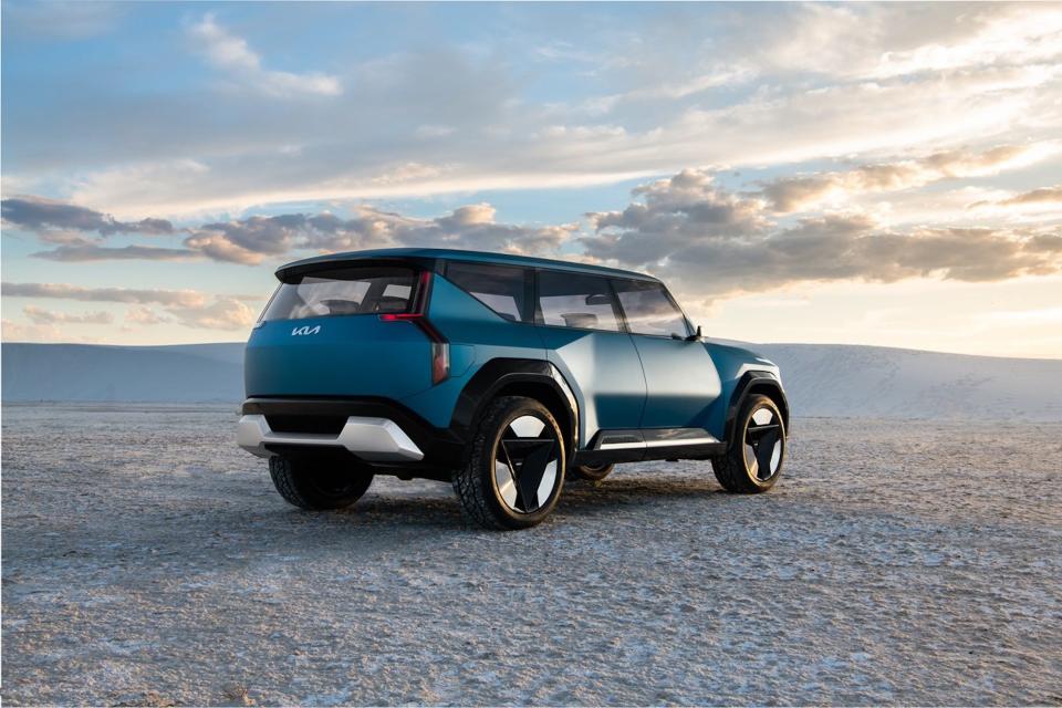 The concept Kia EV9.