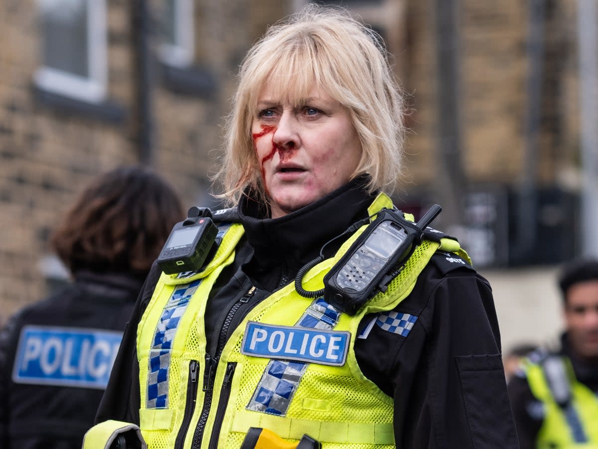 ‘Kiss my ample arse goodbye’: Sarah Lancashire as Catherine Cawood, the best swearer on television  (BBC/Lookout Point/AMC/Matt Squire)