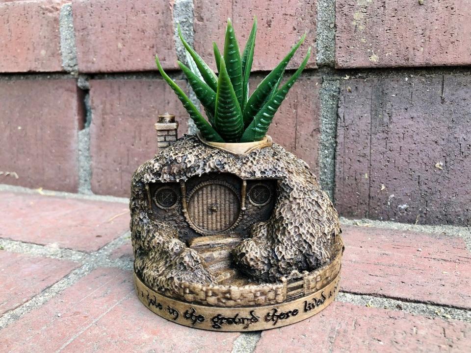 Hobbit Hole Succulent Planter