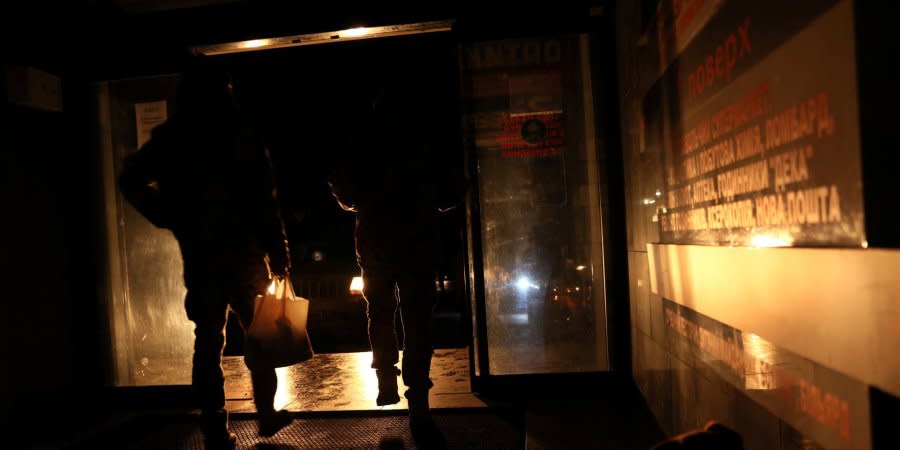 Kramatorsk without electricity, November 24