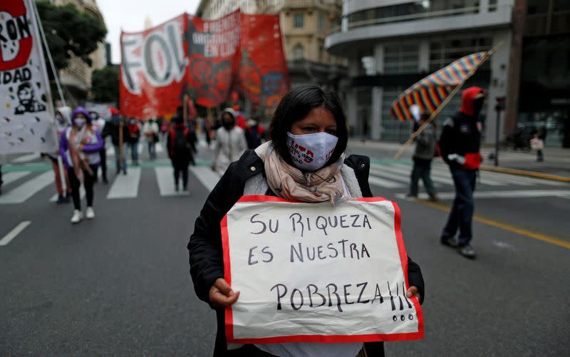 FILE PHOTO: Outbreak of the coronavirus disease (COVID-19), in Buenos Aires