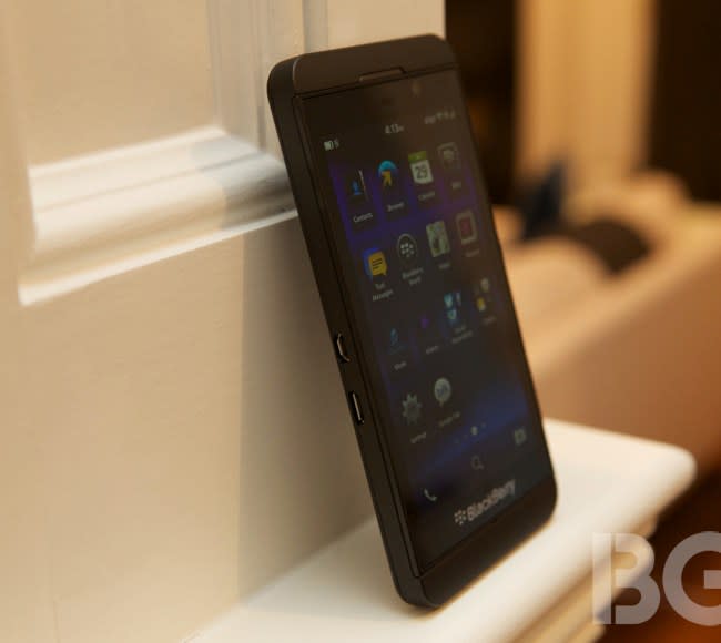 BlackBerry 10 Quarterly Sales