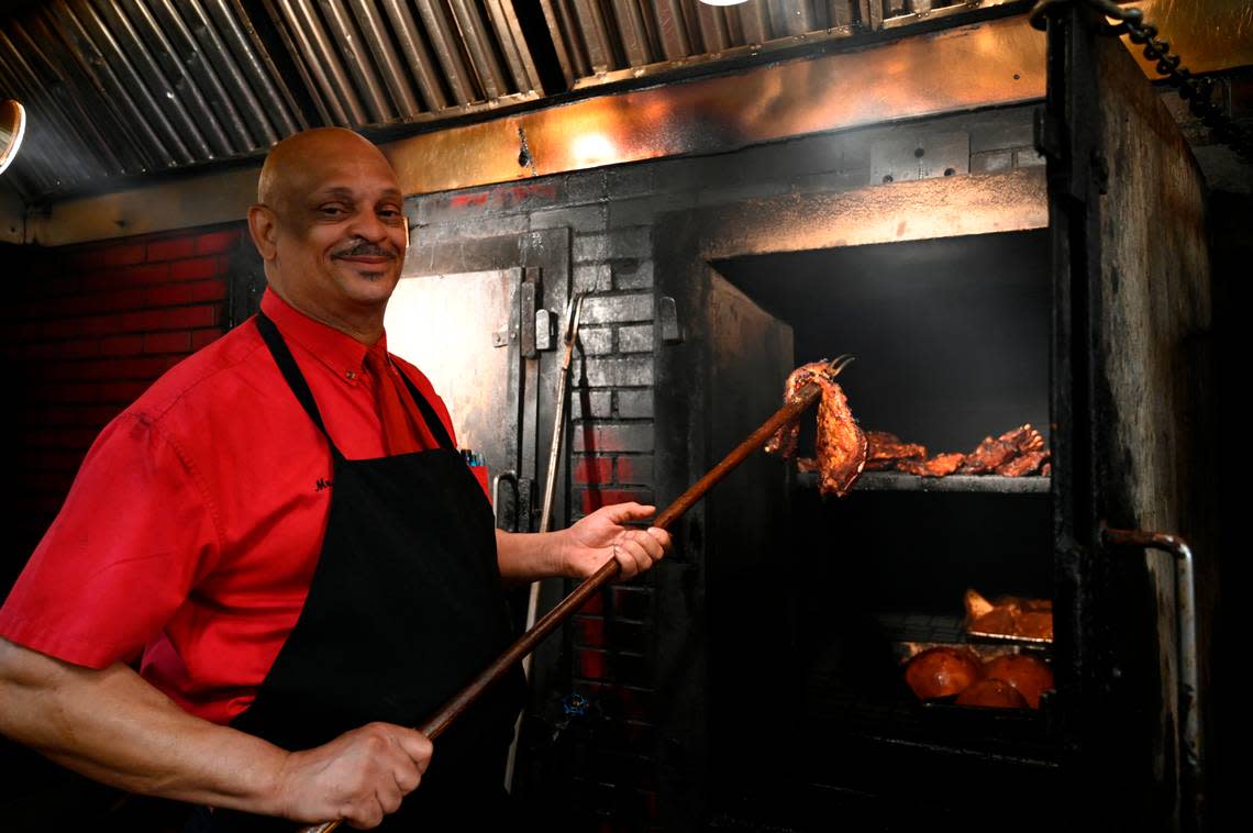 For over 30 years, general manager Steven Mebane has been with Gates Bar-B-Q. The Gates family founded it in 1946.