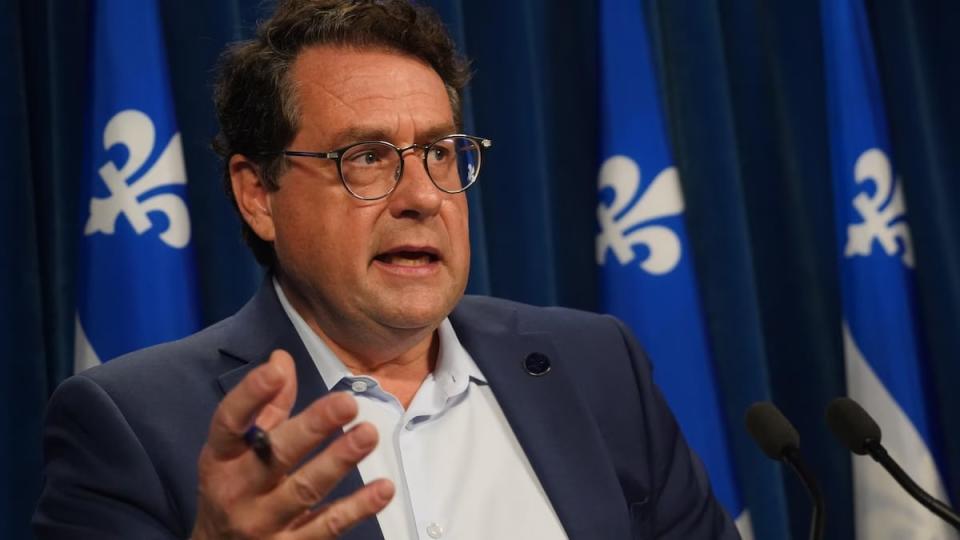 Quebec Education Minister Bernard Drainville presented the findings of the report on Sept. 1.  