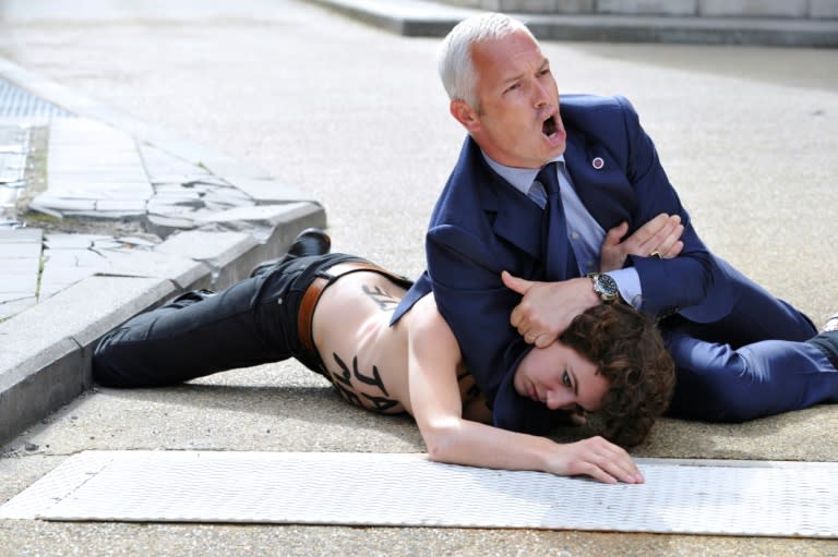 Femen activists have proved a formidable challenge for security services hoping to keep them at bay