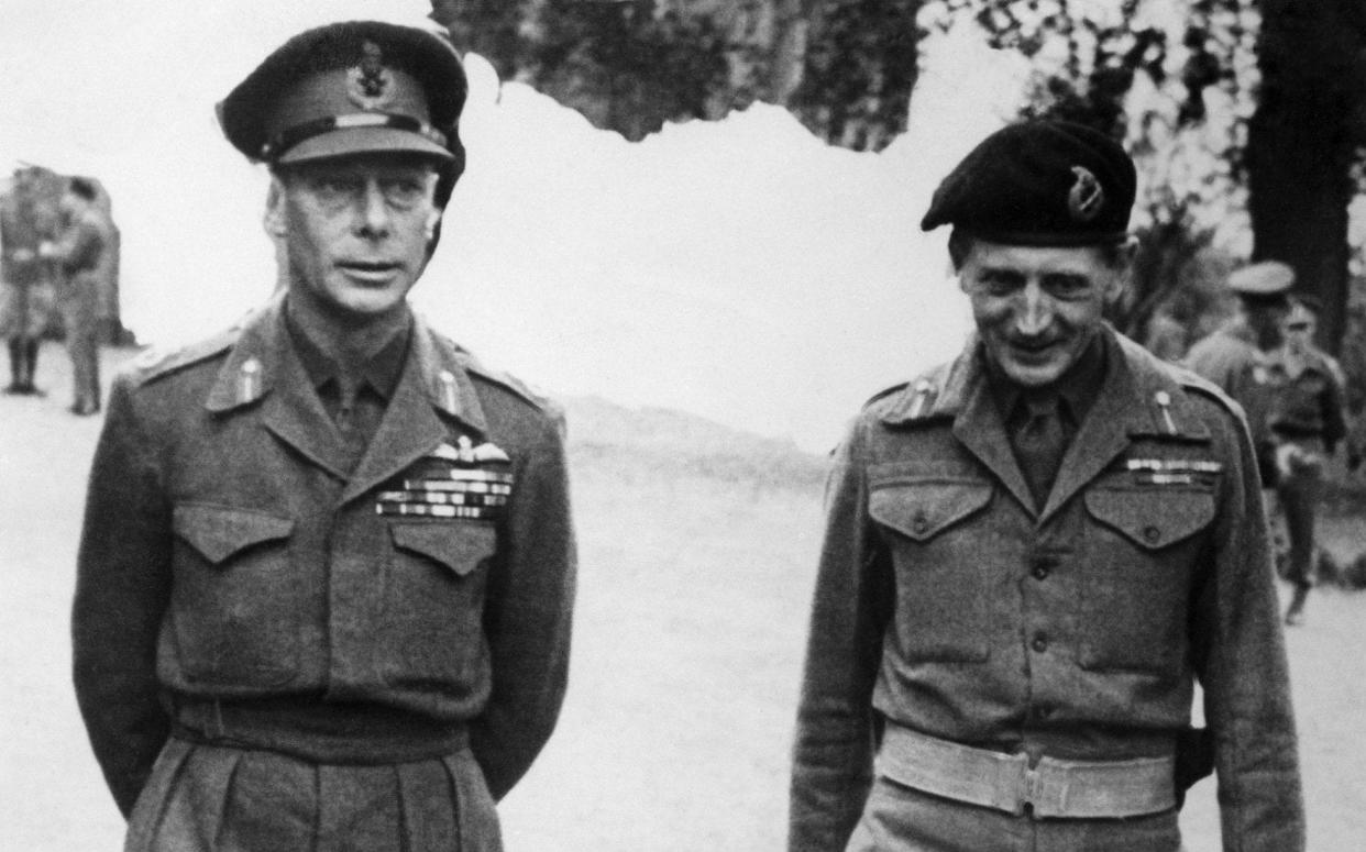 King George VI during the Second World War  - Gamma-Keystone