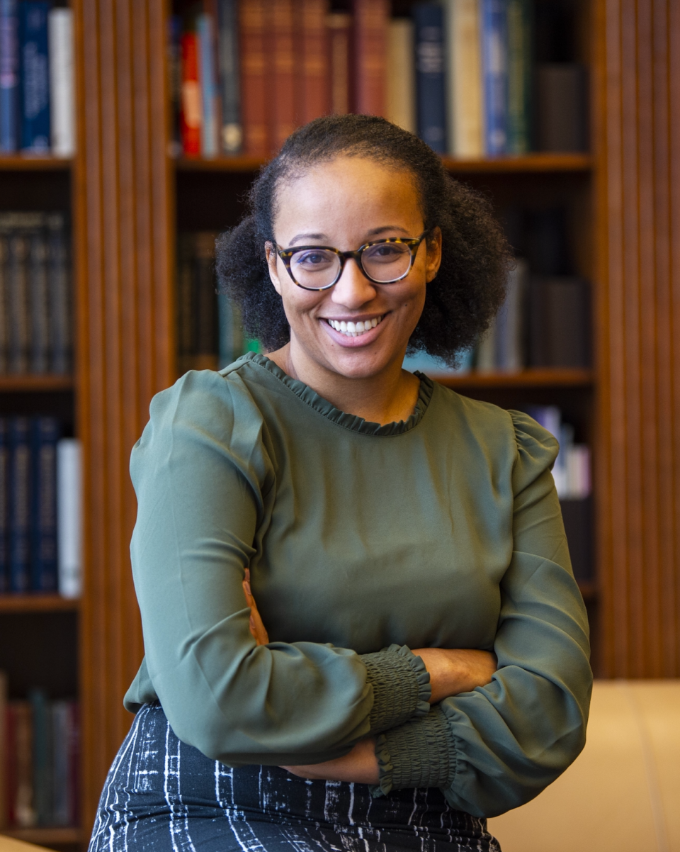 Dominique Baker is an associate professor in the College of Education and Human Development’s School of Education and the Joseph R. Biden, Jr. School of Public Policy and Administration at the University of Delaware. She is also a UD Cochran Scholar.