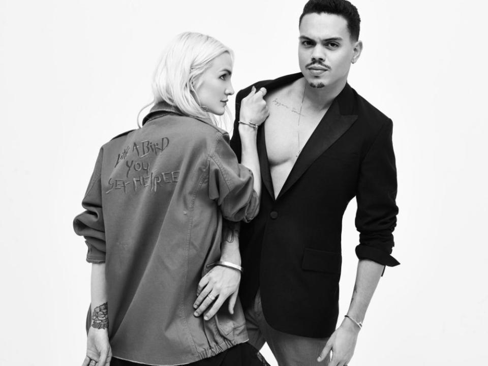 Evan and Ashlee Simpson Ross for Zadig & Voltaire