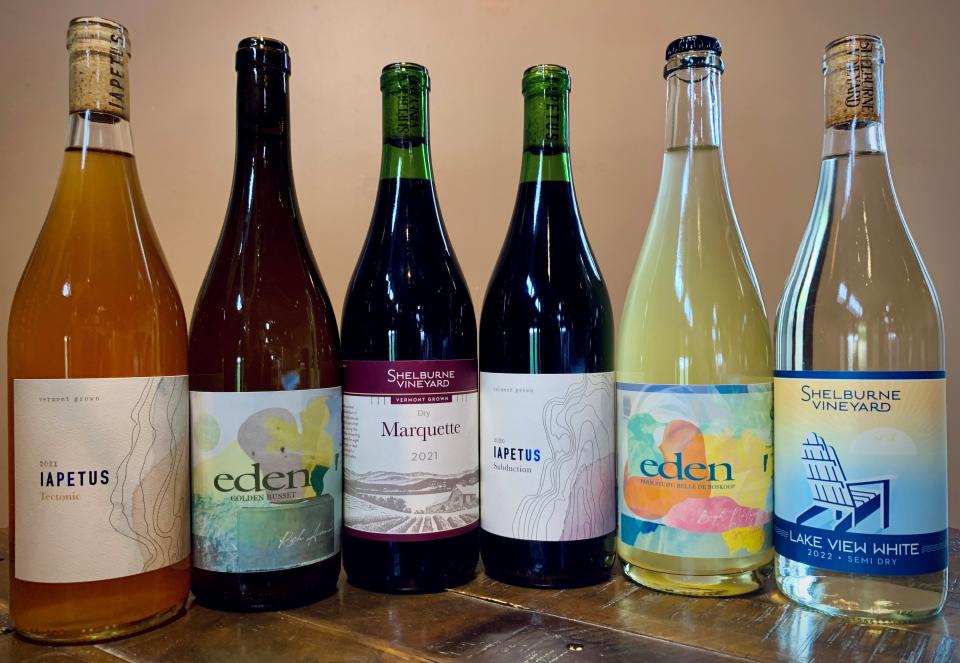 Wines and ciders from Shelburne Vineyard and Eden Specialty Ciders, which have merged into one company.